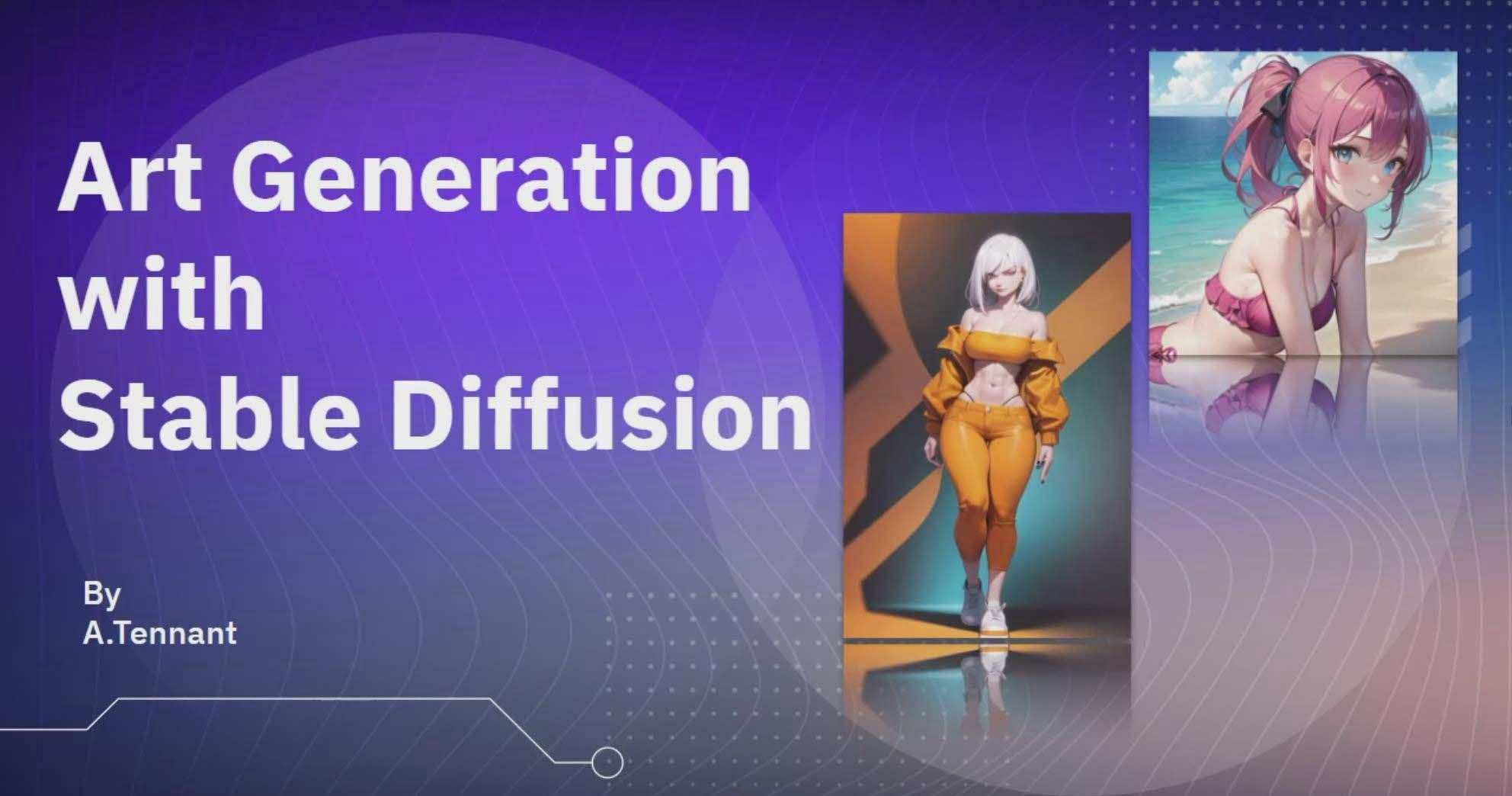 图片[1]-利用Stable Diffusion AI人工智能生成动漫艺术分步教程-14节课-中英字幕-云创网