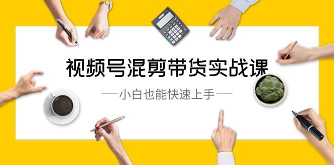 视频号混剪带货实战课，小白也能快速上手（10节课）-云创网