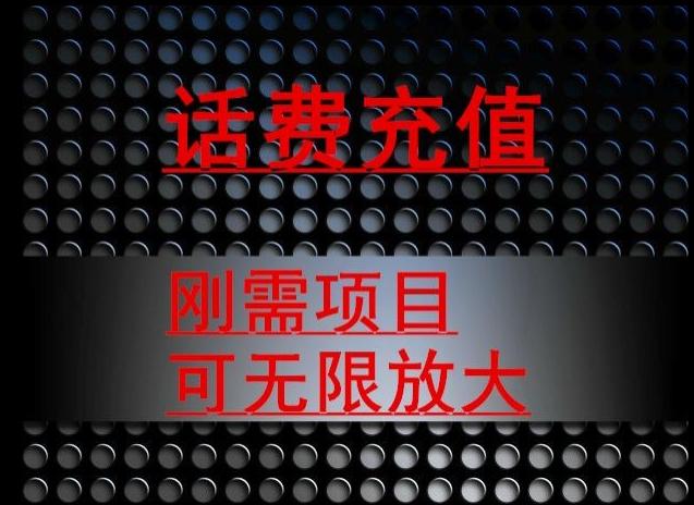 最新蓝海项目，刚需赛道，95折充话费月入5位数-云创网