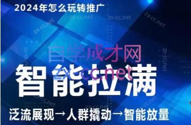 七层老徐·2024引力魔方人群智能拉满+无界推广高阶-云创网