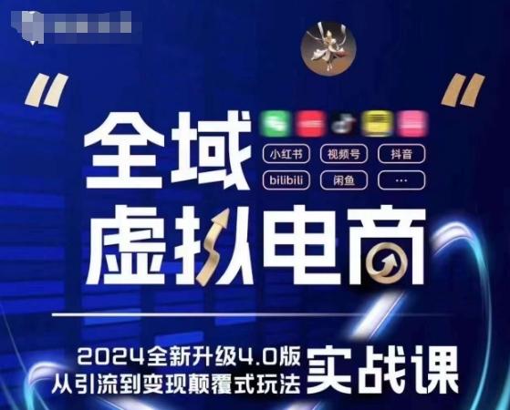 全域虚拟电商4.0 实战为主，理论为辅，5大「黄金赚钱虚拟赛道」，颠覆式的创新玩法交付-云创网