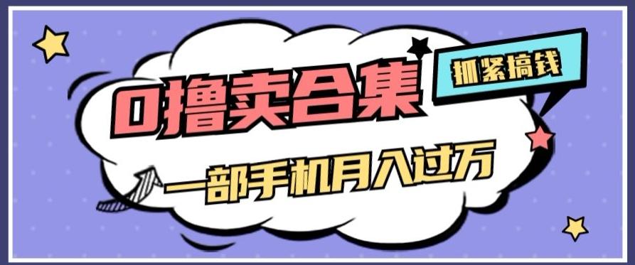 0撸项目月入过万，售卖全套ai工具合集，一单29.9元，一部手机即可【揭秘】-云创网