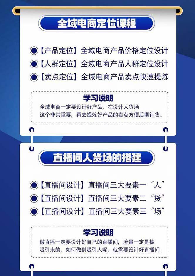图片[2]-全域电商-粗暴玩法课：10亿销售经验干货分享！定位/免费起号/千川投流-云创网